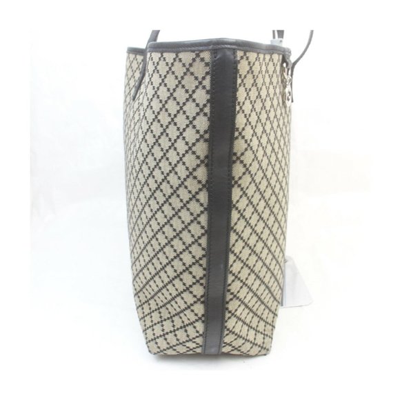 Gucci Tote Bag Navy Blue Canvas - Picture 3 of 9